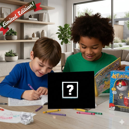 Pokémon Play & Surprise Creative Play Set – Poké Ball, Coloring Book & Art Kit