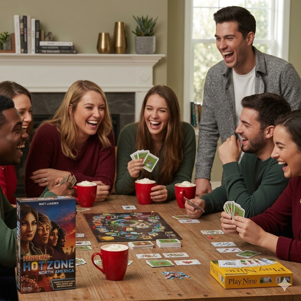 Adult Board Game Mystery Bundle – Pandemic & Play Nine