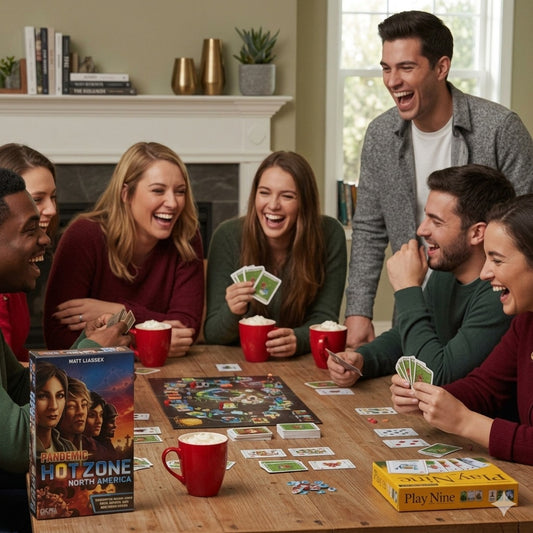 Adult Board Game Mystery Bundle – Pandemic & Play Nine