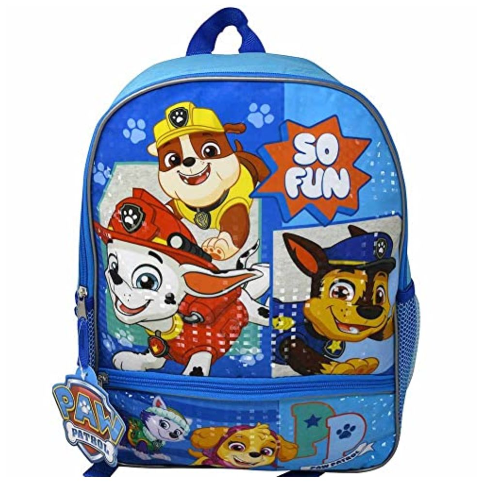 United Pacific Designs SIWP Paw Patrol 16" Backpack – Fun & Functional for Kids - KWtoyszone | Proudly Canadian