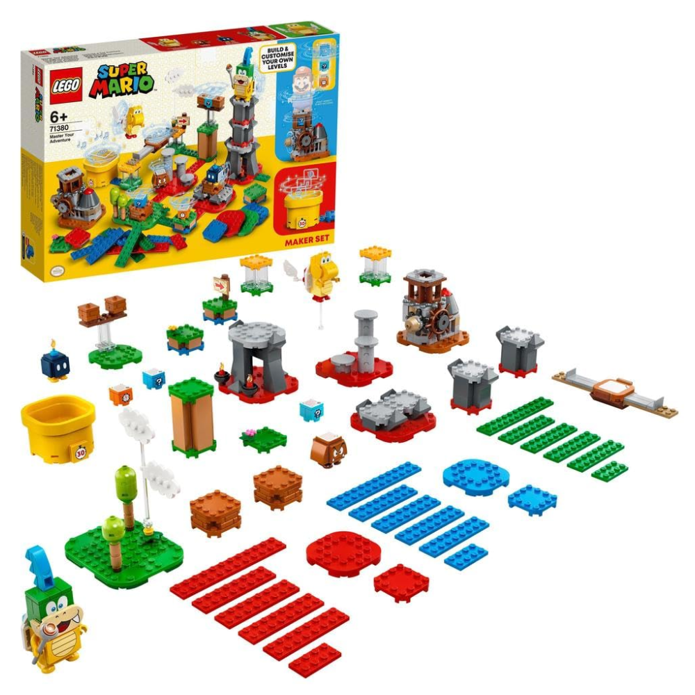 LEGO Super Mario Master Your Adventure Maker Set 71380 – 366 Pieces - KWtoyszone | Proudly Canadian