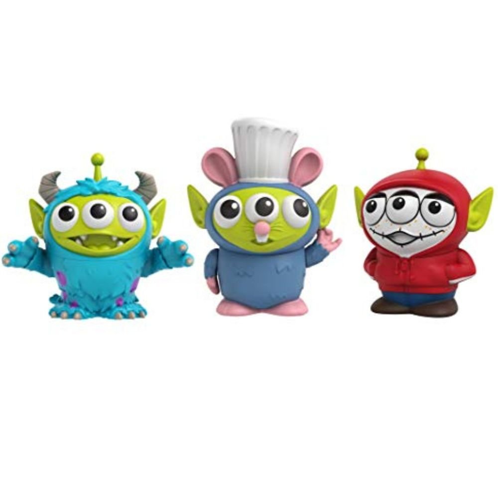 Mattel Pixar Alien Remix Toy Story Aliens 3-Pack – Miguel, Sulley & Remy Figures - KWtoyszone | Proudly Canadian