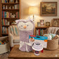 Baby Gund Hooded Blanket + Fisher-Price Coffee Cup Teether – Cozy Baby Gift Bundle