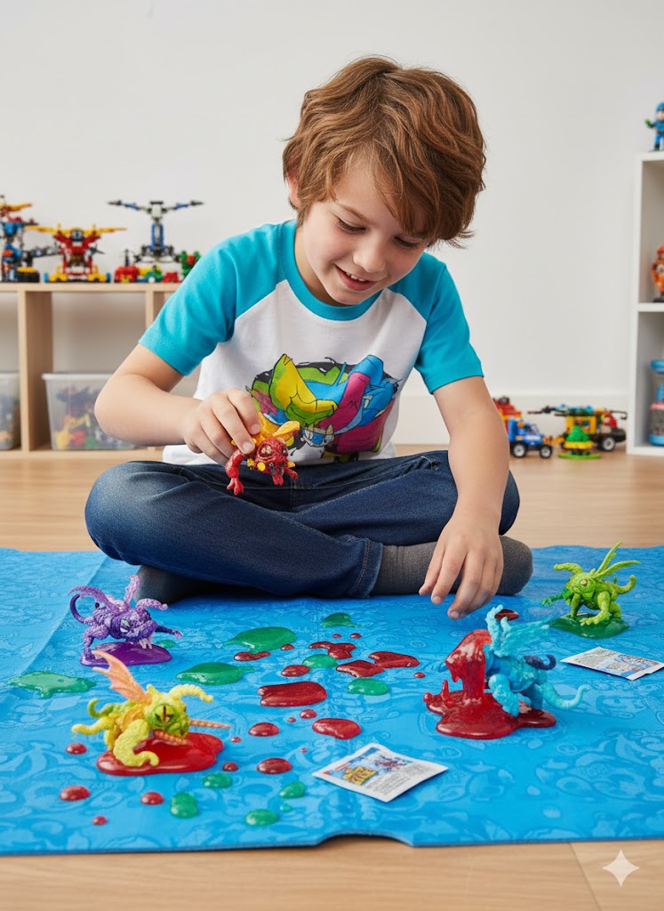 Mega Breakout Beasts Spitters Mystery Egg – Buildable Figure & Slime - KWtoyszone | Proudly Canadian